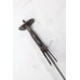 Antique Steel Handle damascus steel blade dagger knife 9.5 inch W 413